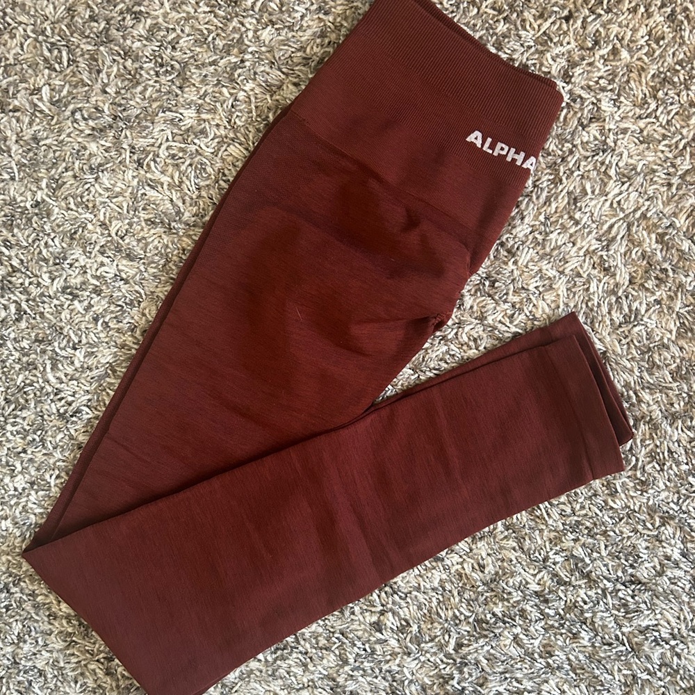 Alphalete Amplify Leggings Burnt Orange